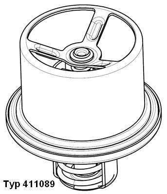 WAHLER Termosztát+O gyűrű 411089.83D_WAHL