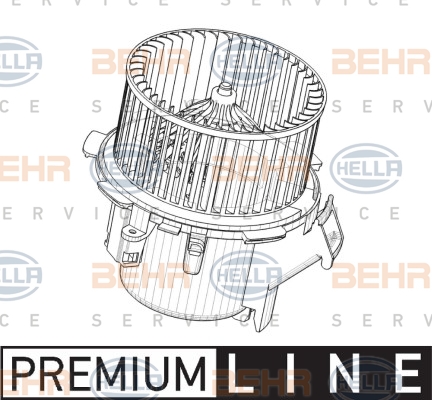 MAHLE Ventilátor, utastér AB42000P_MAHLE