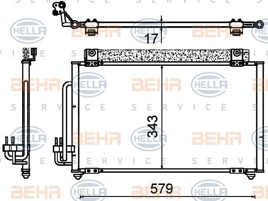 MAHLE Klímahűtő AC647000S_MAHLE