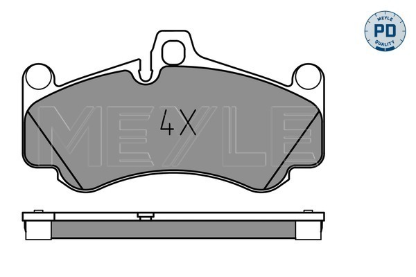 MEYLE Első fékbetét 0252332917/PD