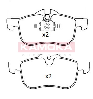 KAMOKA Első fékbetét JQ101171_KAM