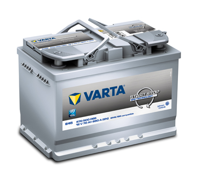 VARTA START-STOP Akkumulátor, Start & Stop 570500065B602_VAR