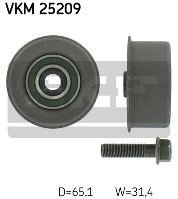 SKF VKM25209_SKF Vezetőgörgő, vezérműszíj