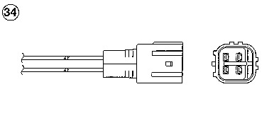 NGK Lambdaszonda OZA660-EE40_NGK