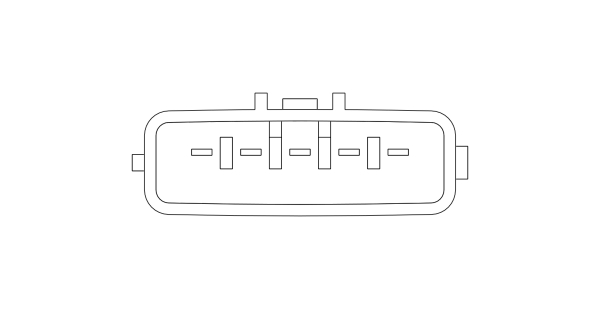 NGK Légtömegmérő ház nélkül EPBMWT5-A004D_NGK