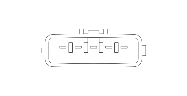 NGK Légtömegmérő ház nélkül EPBMWT5-A011D_NGK