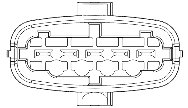 NGK Légtömegmérő házzal EPBMFT5-V001P_NGK