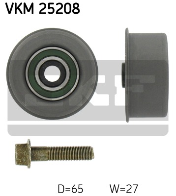 SKF Vezetőgörgő, vezérműszíj VKM25208_SKF