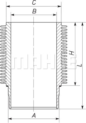 MAHLE Hengerpersely 099WR2700_MAHLE