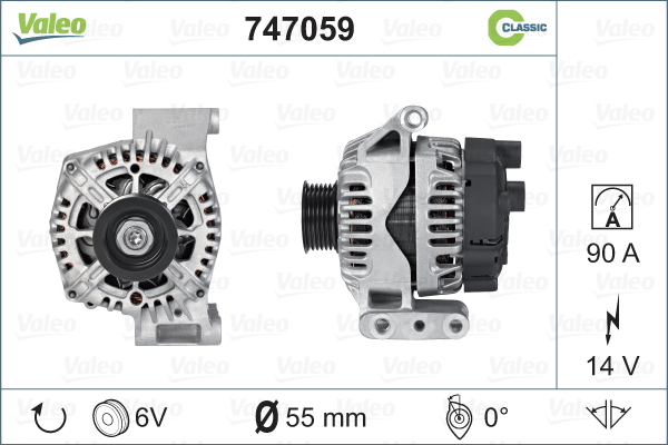 VALEO Generátor 747059_VALEO