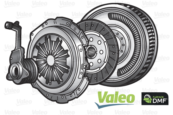 VALEO Kuplungszett (4db) DMF 837340_VALEO