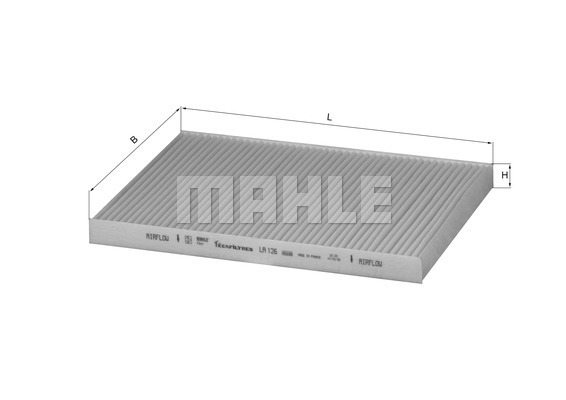 MAHLE Pollenszűrő LA126_MAHLE