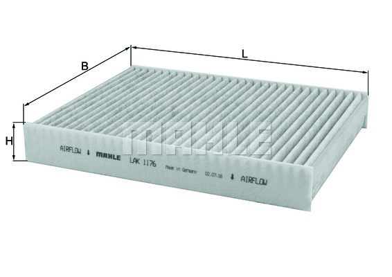 MAHLE Pollenszűrő LAK1176_MAHLE