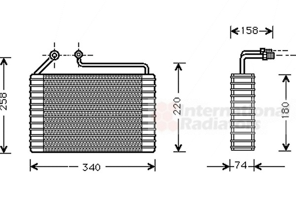 VAN WEZEL Klímaszárító patron 8100V034_VW