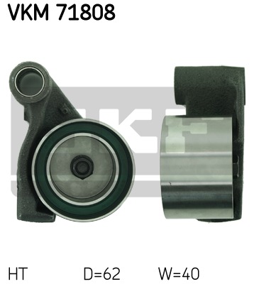 SKF Feszítőgörgő, vezérműszíj VKM71808_SKF