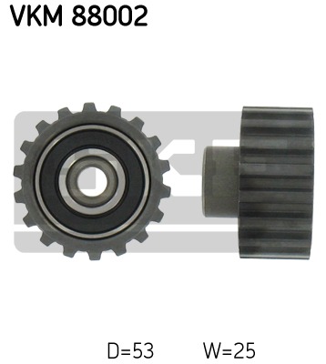 SKF Vezetőgörgő, vezérműszíj VKM88002_SKF