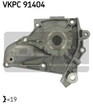 SKF Vízpumpa VKPC91404_SKF