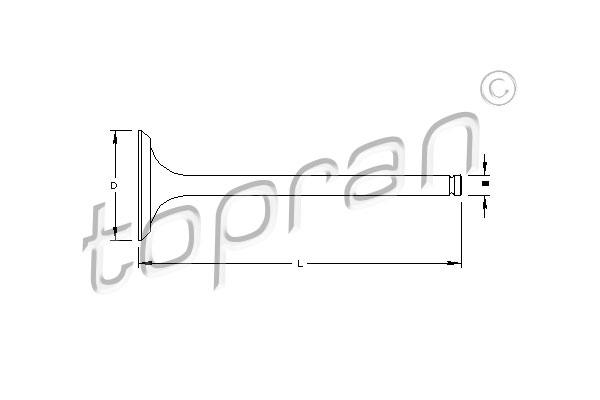 TOPRAN Szelep 400955_TOP