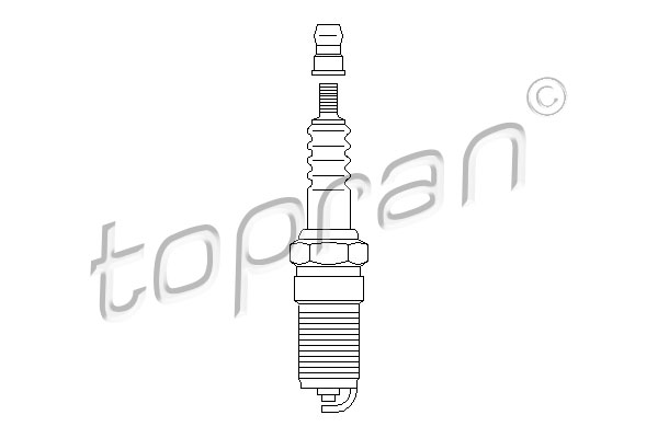 TOPRAN Gyújtógyertya 300839_TOP