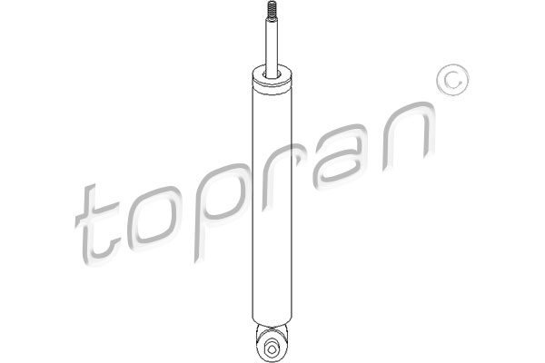 TOPRAN Hátsó Lengéscsillapító 720849_TOP