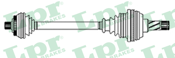 LPR Féltengely, komplett DS30023_LPR