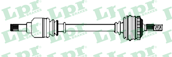 LPR Féltengely, komplett DS37075_LPR