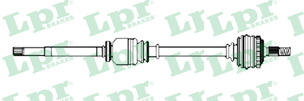 LPR Féltengely, komplett DS38187_LPR