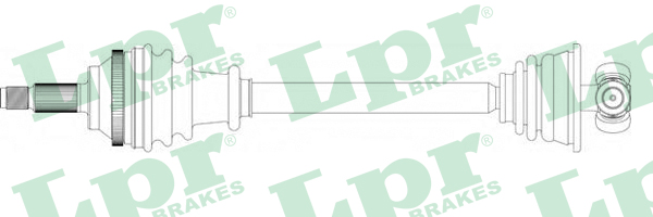 LPR Féltengely, komplett DS39144_LPR