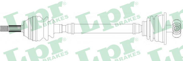 LPR Féltengely, komplett DS39204_LPR