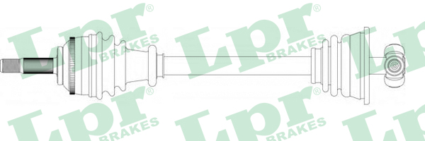 LPR Féltengely, komplett DS39222_LPR