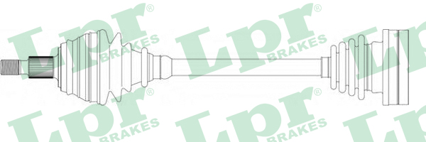 LPR Féltengely, komplett DS51094_LPR