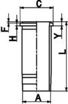 KOLBENSCHMIDT Hengerpersely 88880110