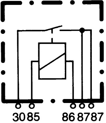 HELLA Relé 4RA003510-137