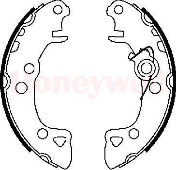 BENDIX Fékpofa 361426B_BEND