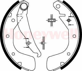 BENDIX Fékpofa 362218B_BEND