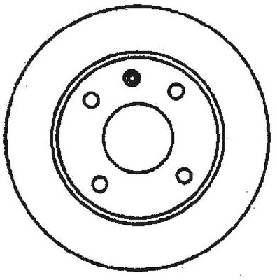 BENDIX Első féktárcsa 561141B_BEND