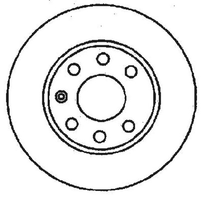 BENDIX Első féktárcsa 561158B_BEND