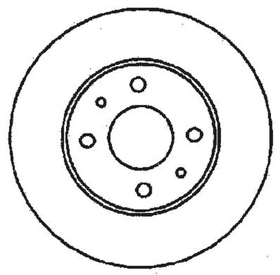 BENDIX Féktárcsa, mind 561380B_BEND