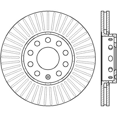 BENDIX Első féktárcsa 561548B_BEND