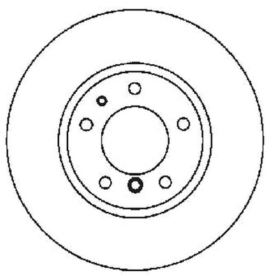 BENDIX Hátsó féktárcsa 561554B_BEND