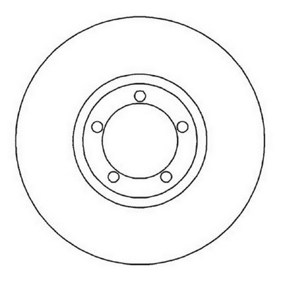 BENDIX Első féktárcsa 561624B_BEND