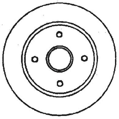 BENDIX Első féktárcsa 561678B_BEND