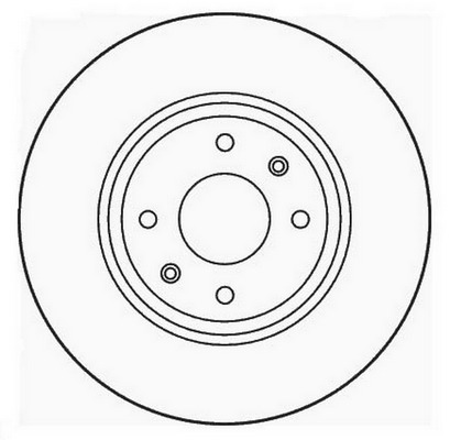 BENDIX Első féktárcsa 561705B_BEND