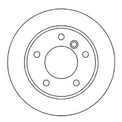 BENDIX Hátsó féktárcsa 562003B_BEND