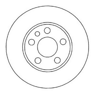 BENDIX Első féktárcsa 562033B_BEND