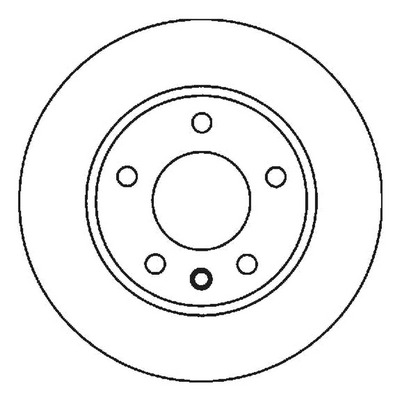 BENDIX Első féktárcsa 562035B_BEND