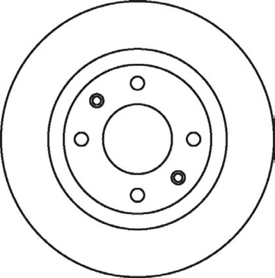 BENDIX Első féktárcsa 562044B_BEND