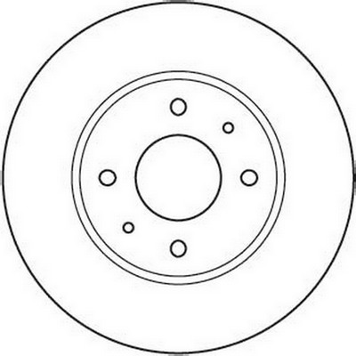 BENDIX Első féktárcsa 562088B_BEND