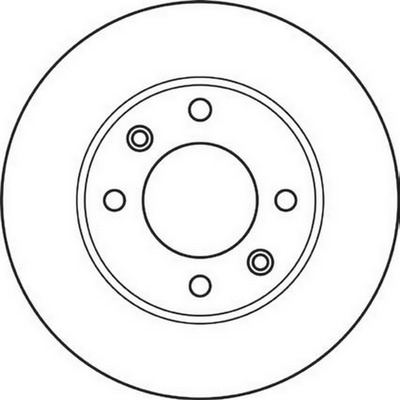 BENDIX Hátsó féktárcsa 562130B_BEND