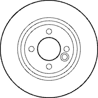 BENDIX Első féktárcsa 562139B_BEND